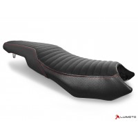 LUIMOTO (Classic) Seat Cover for the INDIAN FTR 1200 (2019+) OE Standard seat
